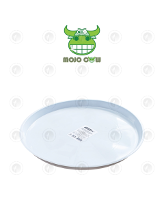 Mojo Cow Durable Saucer 500MM/580MM/630MM - White | Shatter resistant