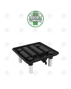 The Bucket Company Runoff Trays - 15" / 22"  | 4 PVC Legs