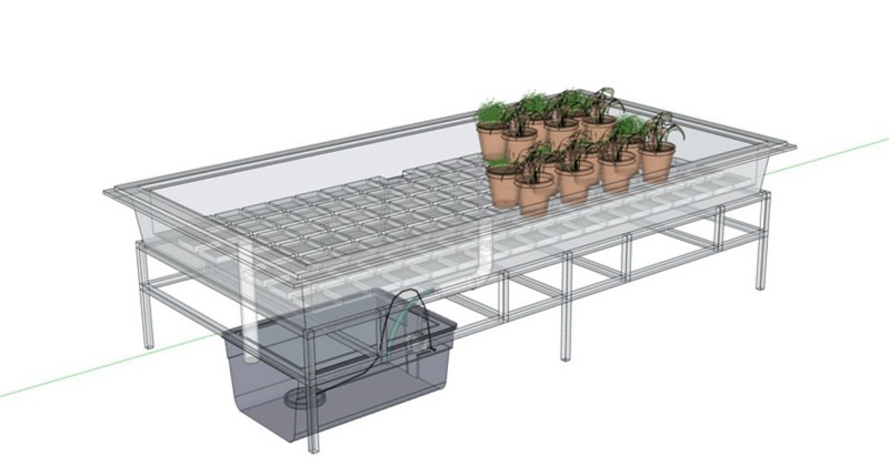 Flooding Tray Design